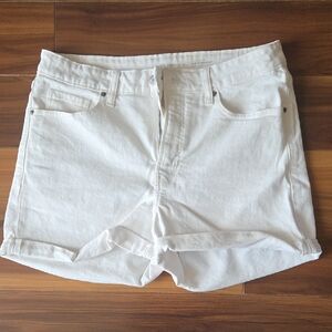 Old Navy Women's White Denim Shorts